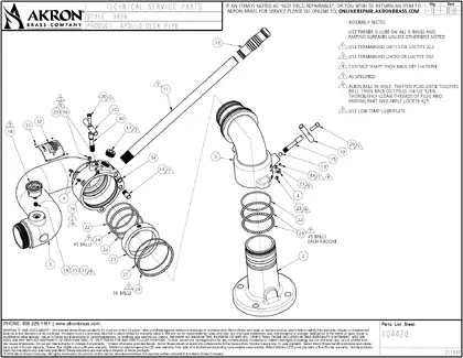 Style 3426 Parts List PDF preview