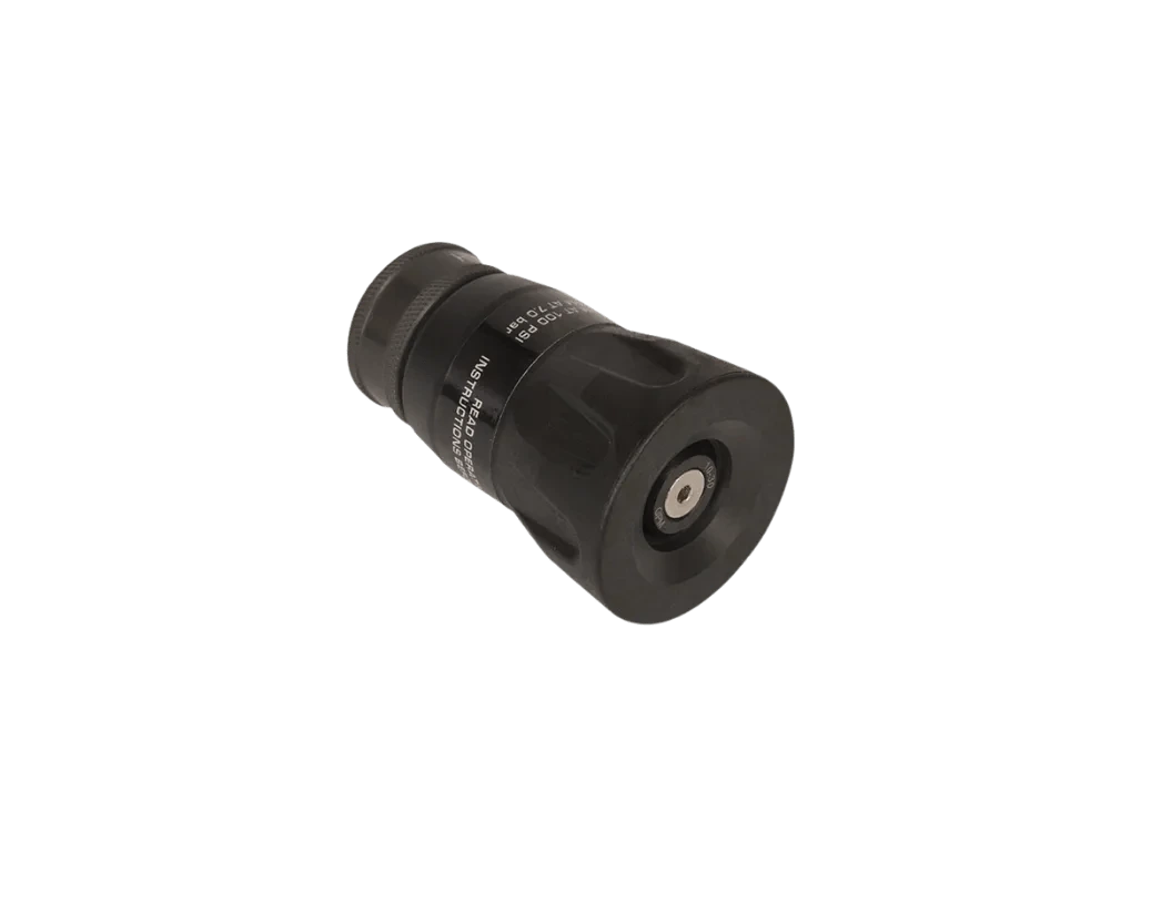 Forestry Handline Nozzle with 1" inlet, NH thread, 10-30 GPM at 100 PSI view 2