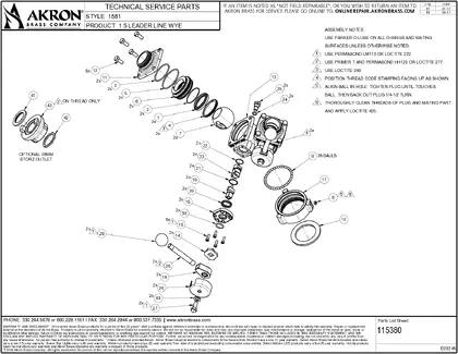 Style 1581 Parts List PDF preview