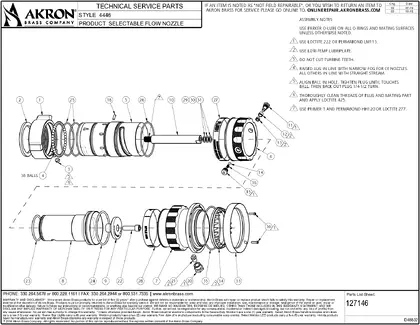 Style 4446 Parts List PDF preview