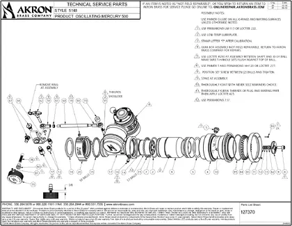 Style 5148 Parts List 500GPM PDF preview