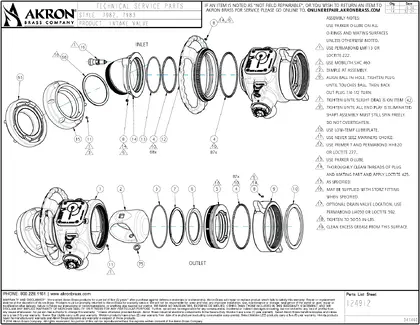 Style 7982 7983 Parts List PDF preview