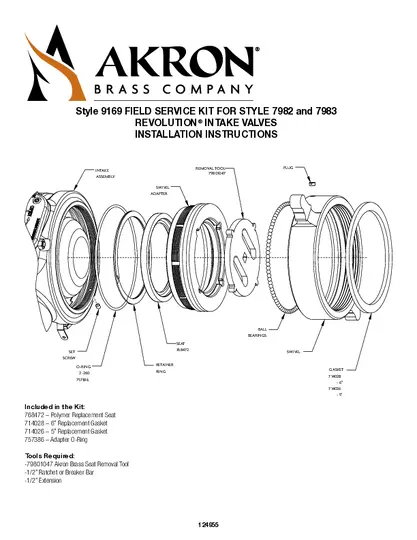 Style 7982 7983 Seat Kit Installation PDF preview