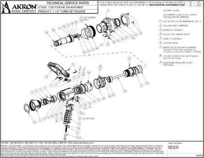 Style 1720 Parts List mfg after May 2019 PDF preview