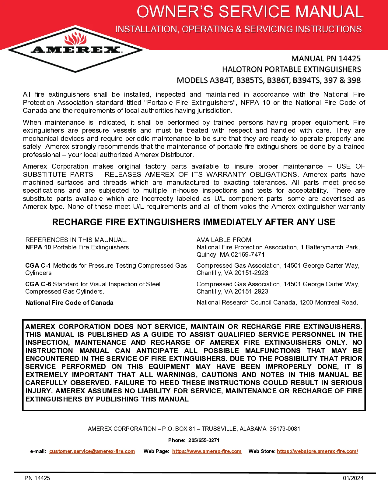 14425 halotron i portable extinguishers pdf cover