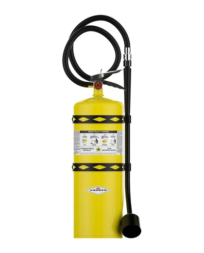 Amerex class D extinguisher