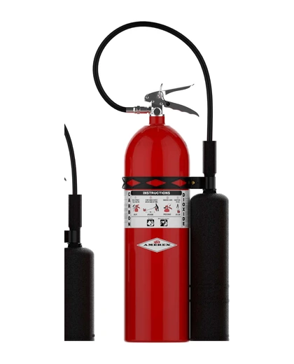 Amerex CO2 extinguisher