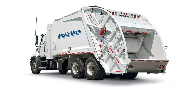 Extra compaction rear loader