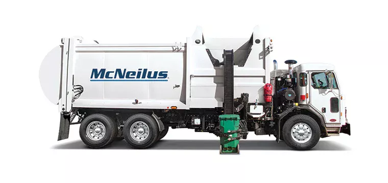 Zero Radius automated side loader