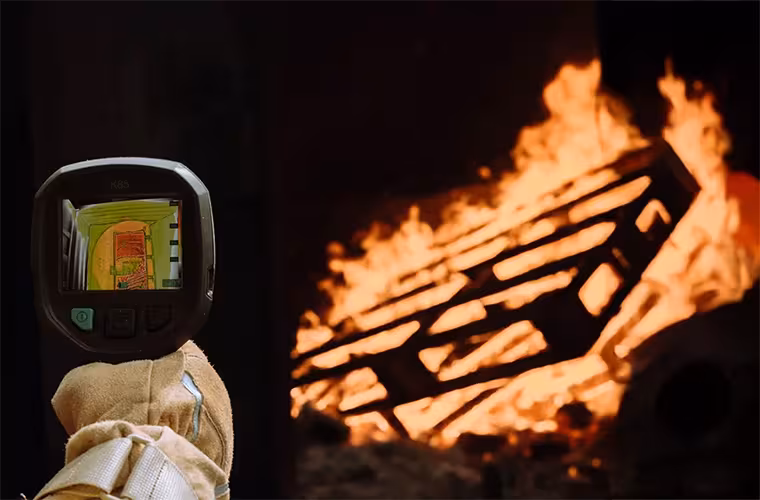 FLIR firefighting thermal imaging cameras