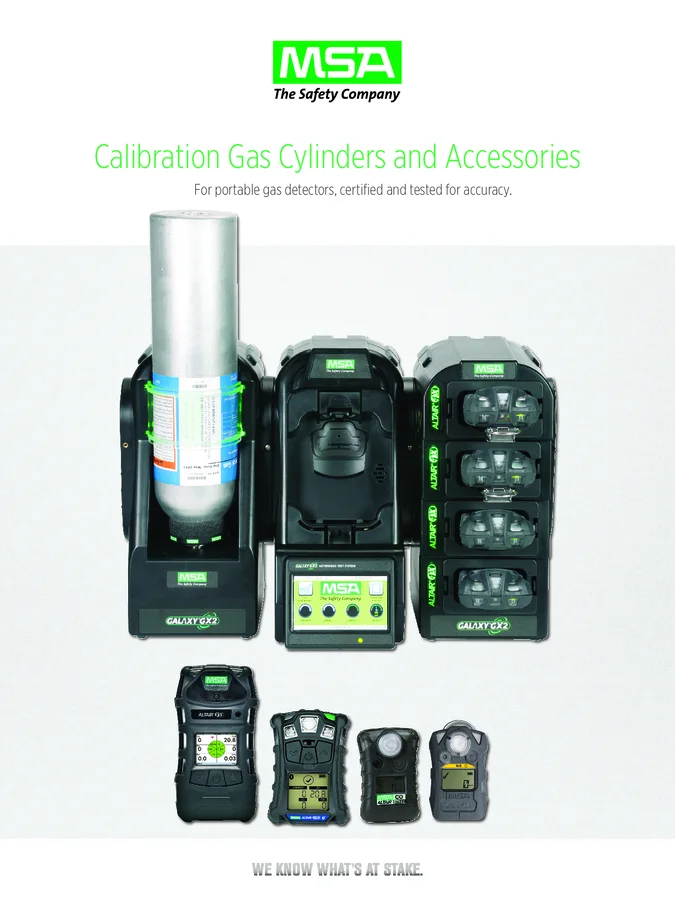 GALAXY GX2 calibration gas bulletin cover