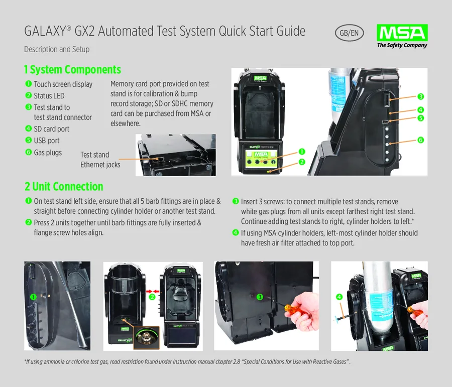 GALAXY GX2 quick start guide cover