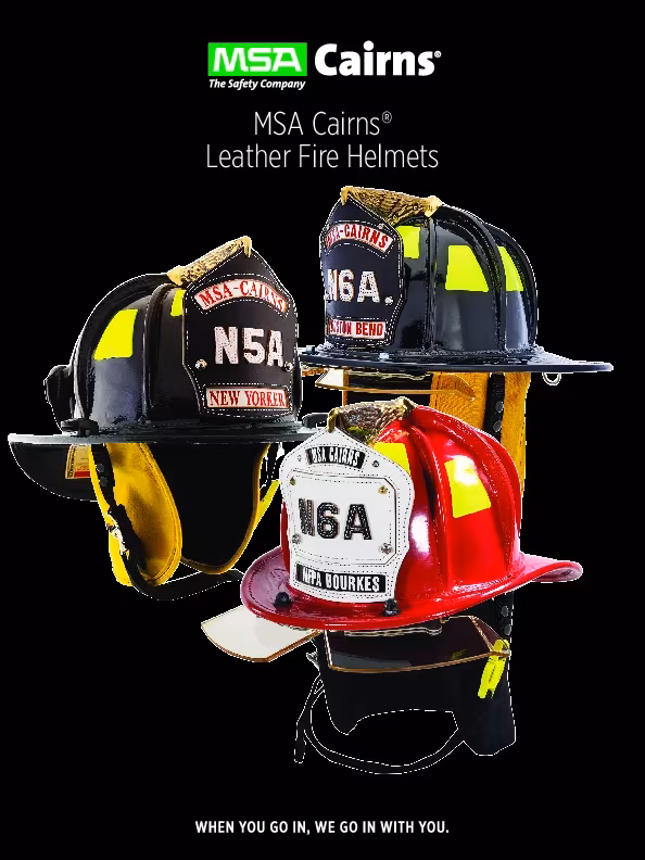Cairns leather helmets cover