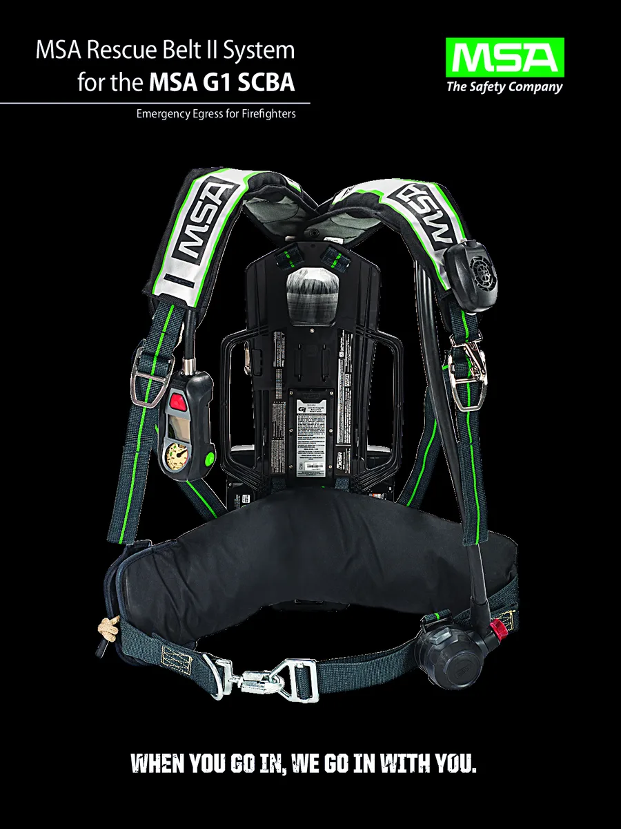 MSA Rescue Belt II literature cover