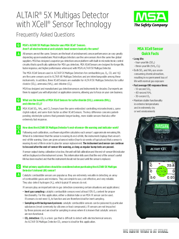 ALTAIR 5X FAQ cover