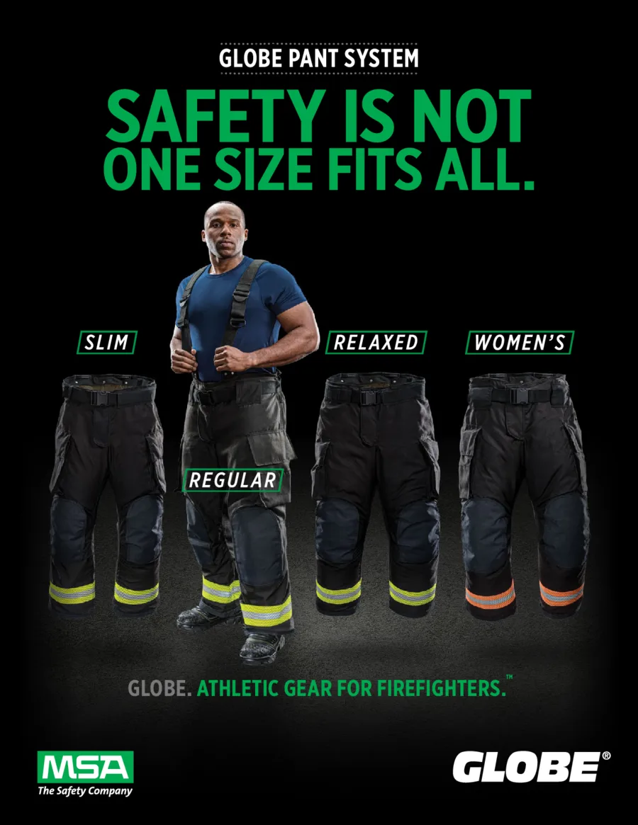 Globe Pant System sell sheet cover