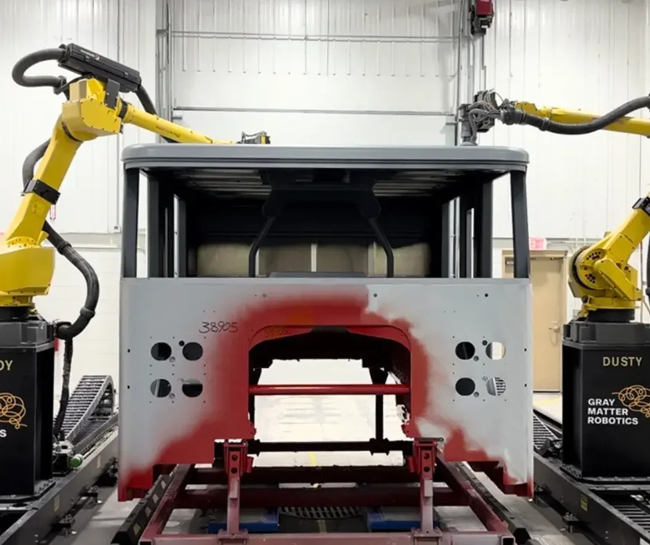 AI sanding and paint-prep robotics