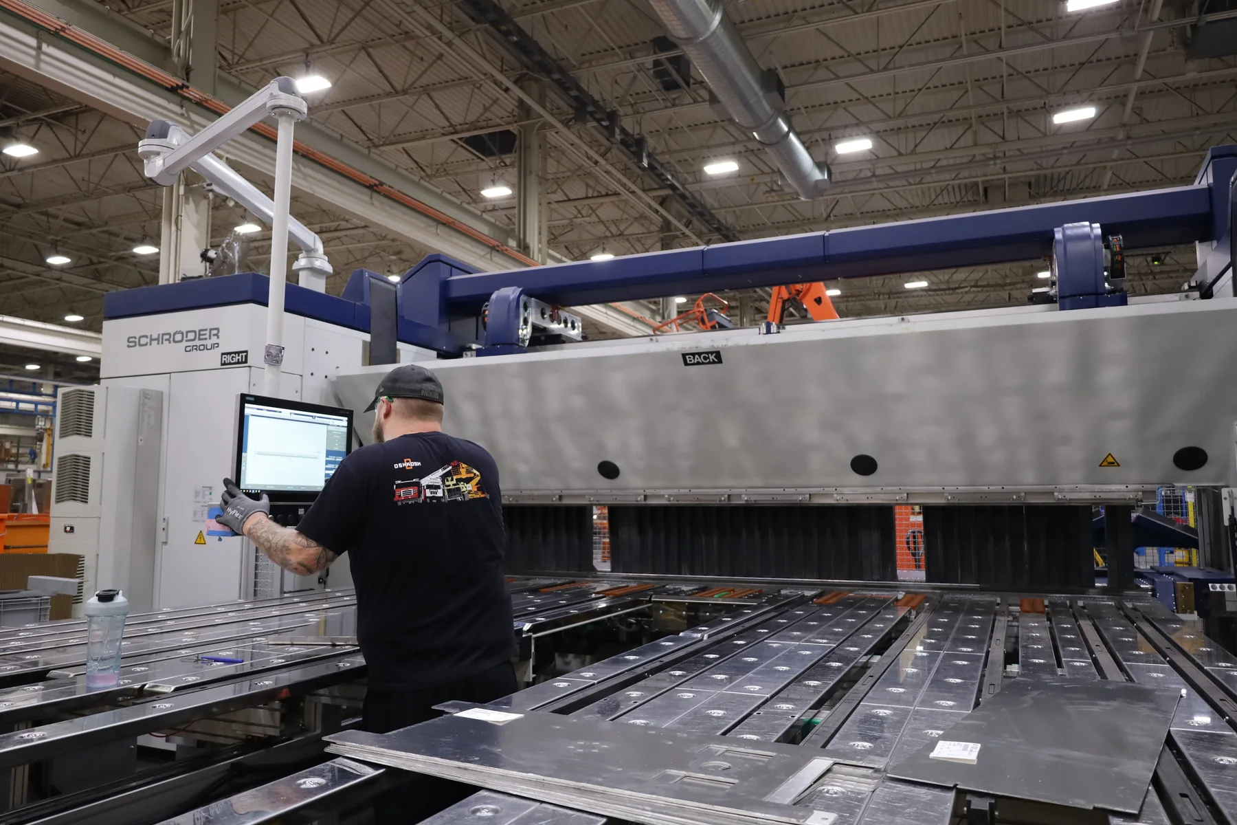 Semi-automated folding equipment