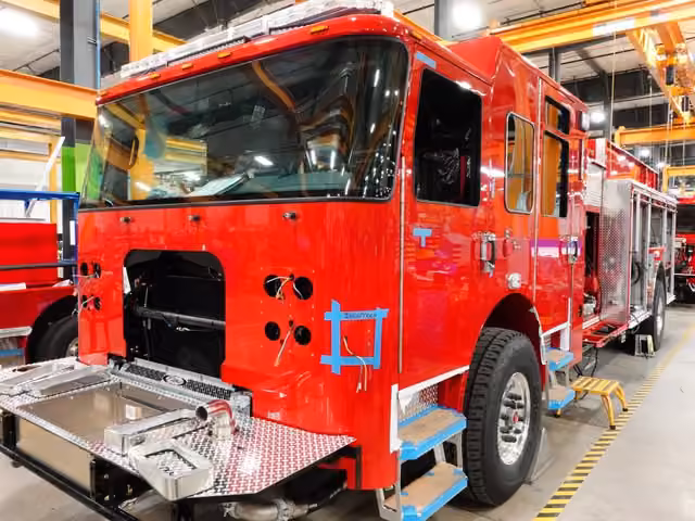 E Bloomfield NY truck in production