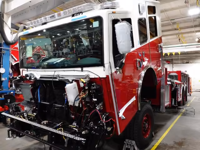 East Meadow NY truck in production