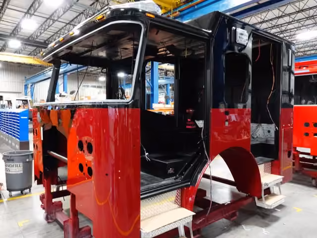 Inwood FD NY truck in production