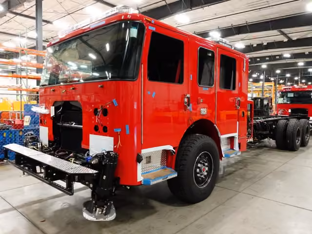 Liverpool NY truck in production