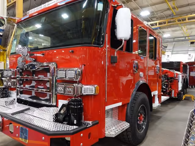 Liverpool NY truck in production
