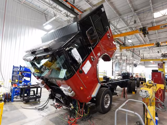 Mastic Beach NY truck in production