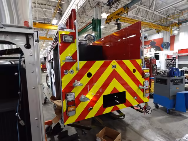 New Castle FD1 NY truck in production