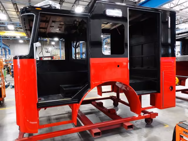Orchard Park NY truck in production