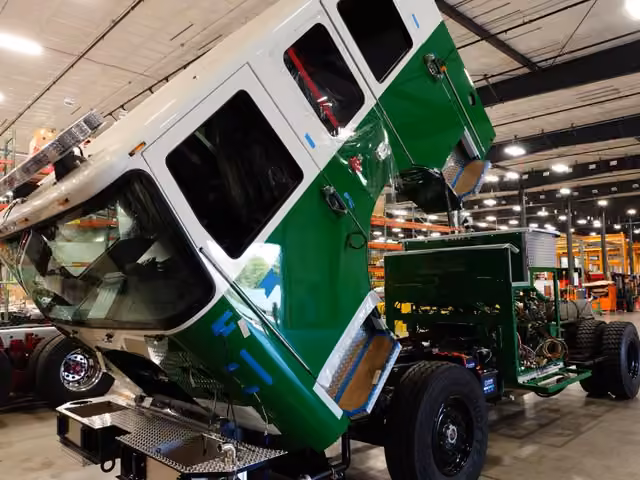 Point Pleasant NY truck in production