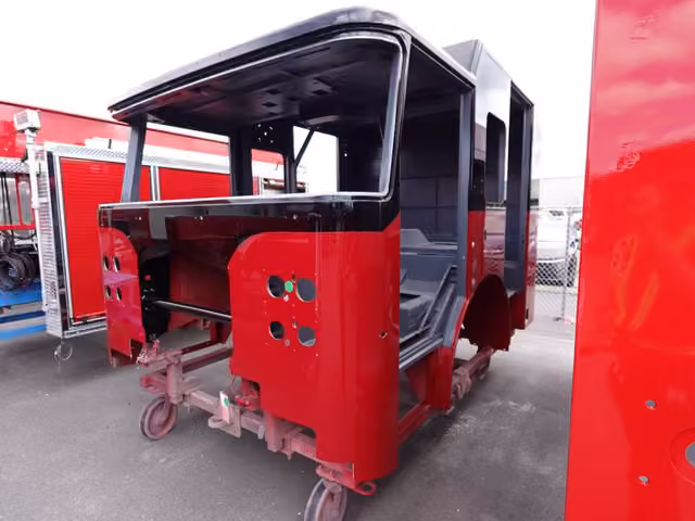 Victor Fire Dist NY truck in production