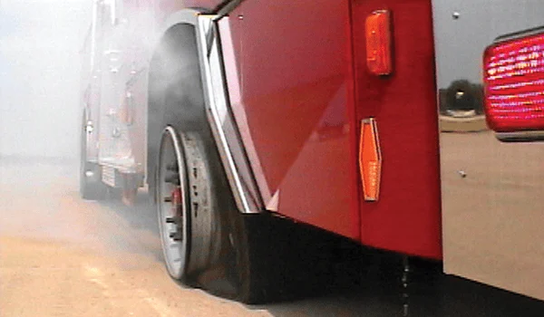 Pierce tire monitoring safety system