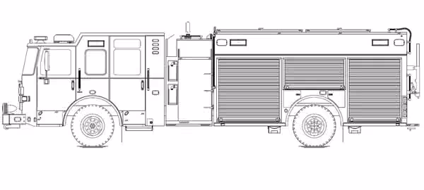 Enforcer Heavy-Duty Rescue Pumper - 45691