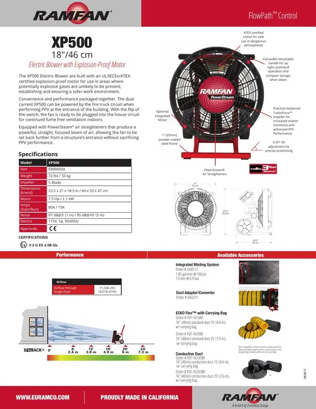 XP500 Data Sheet.pdf cover