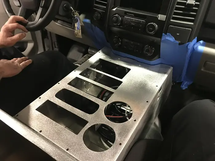 Chief's car conversion detail 5