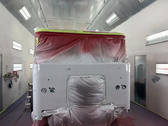 Collision repair paint preparation