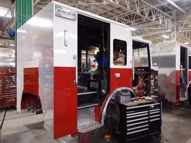 East Northport Fire Department, NY production progress photo from June 6, 2026 (img-009)