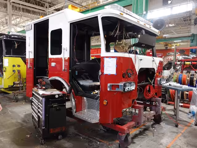 East Northport Fire Department, NY production progress photo from June 6, 2026 (img-010)