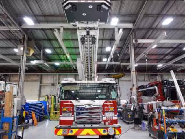 Brighton Fire District, NY truck in production archive