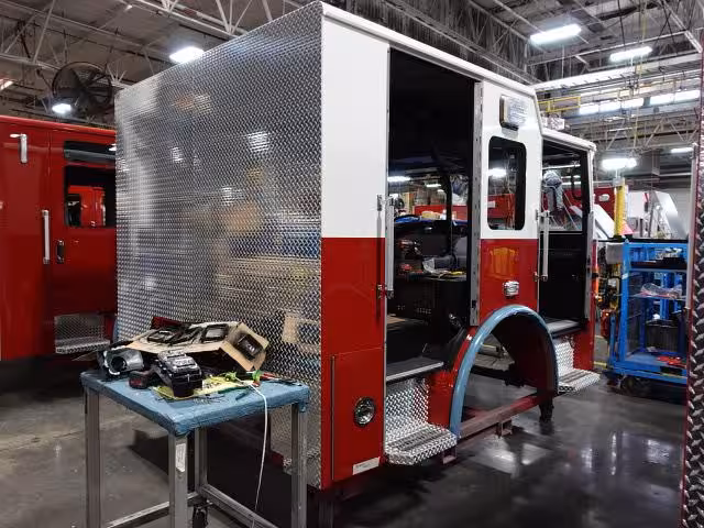 Brighton Fire District, NY (Truck 1) production progress photo from December 13, 2025 (img-010)