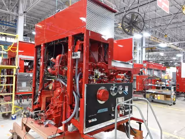 Brighton Fire District, NY (Truck 1) production progress photo from December 13, 2025 (img-022)