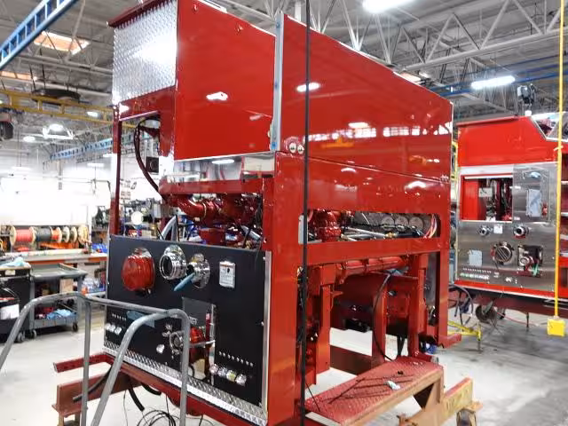 Brighton Fire District, NY (Truck 1) production progress photo from December 13, 2025 (img-023)