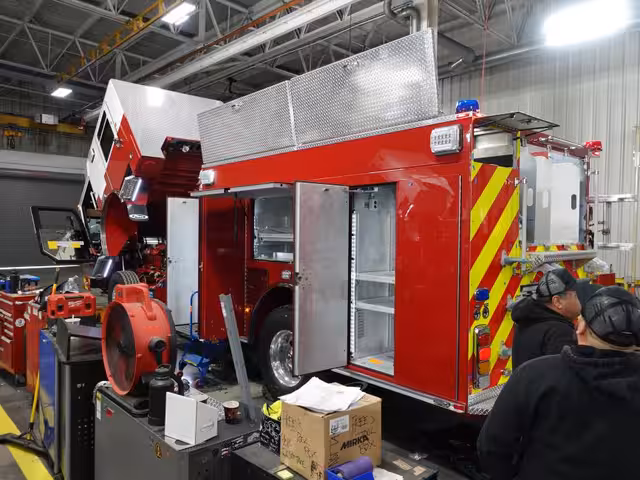 Brighton Fire District, NY (Truck 1) production progress photo from February 7, 2026 (img-012)