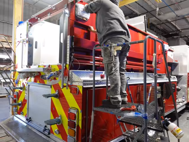 Brighton Fire District, NY (Truck 1) production progress photo from February 14, 2026 (img-010)