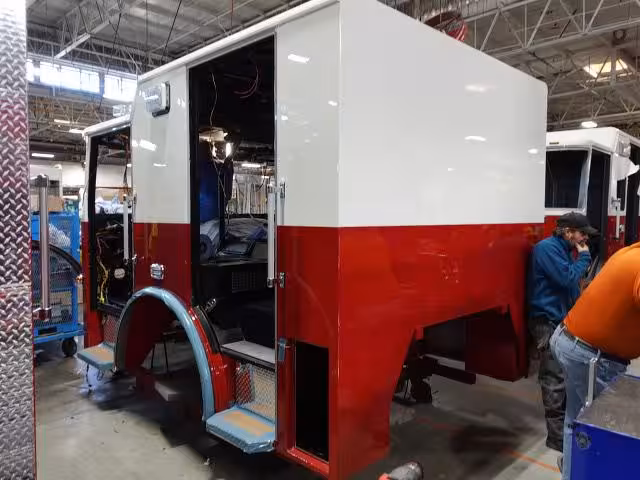 Brighton Fire District, NY (Truck 2) production progress photo from December 20, 2025 (img-008)