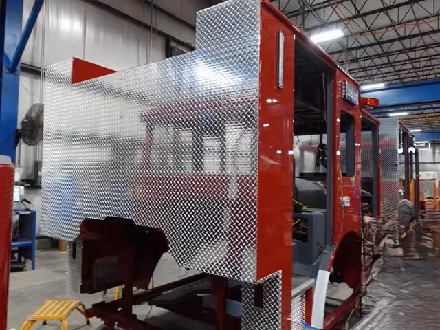 Danbury Fire Department, CT production progress photo from February 21, 2026 (img-009)