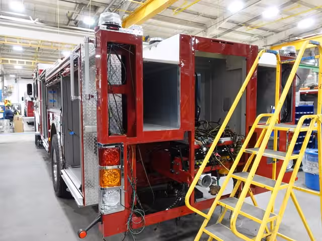Danbury Fire Department, CT production progress photo from April 4, 2026 (img-018)