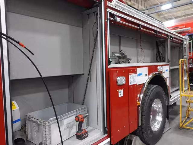 Danbury Fire Department, CT production progress photo from April 11, 2026 (img-014)