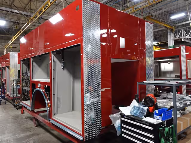 Miller Hose Fire Co., NY production progress photo from April 4, 2026 (img-034)